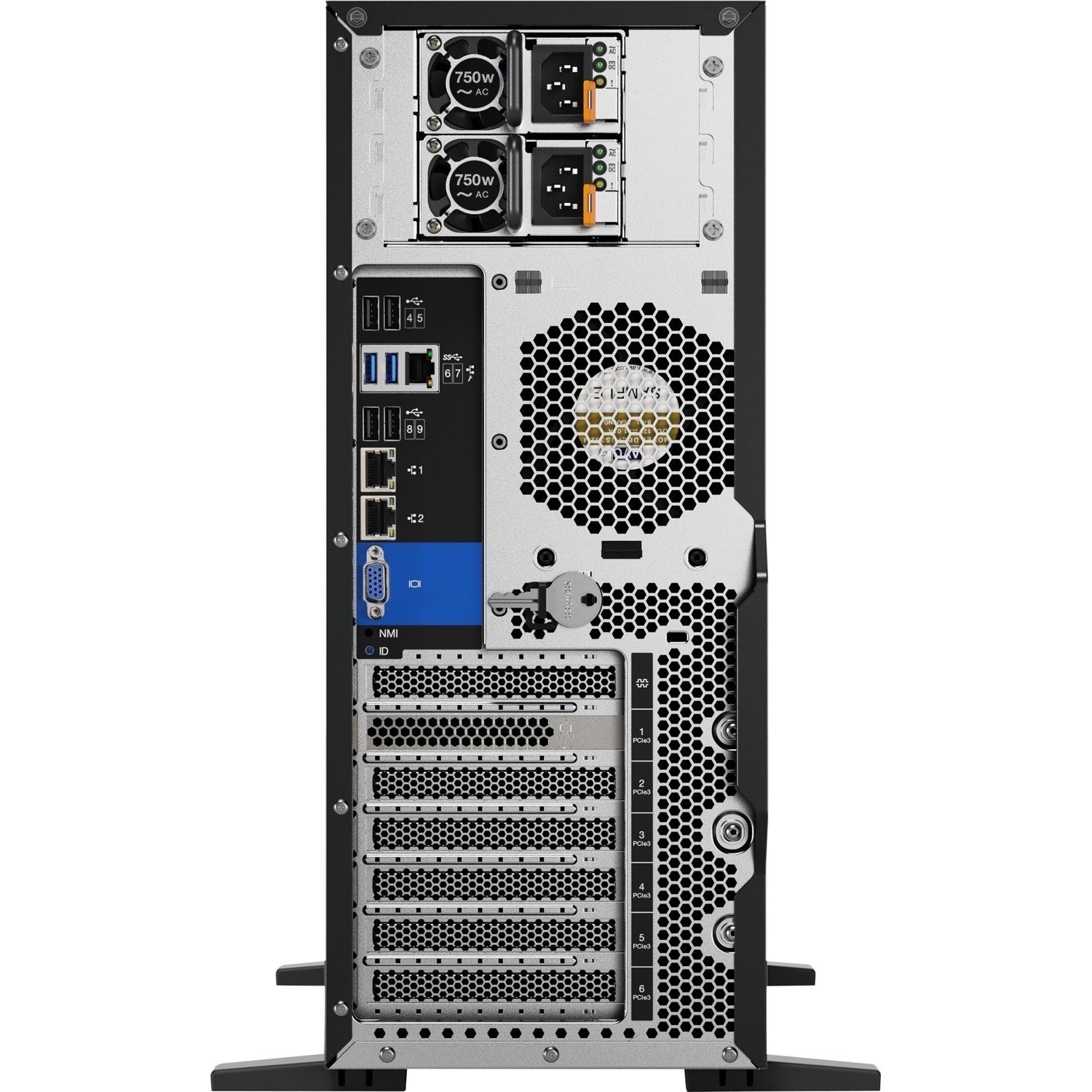 Lenovo ThinkSystem ST550 7X10A0A5AU 4U Tower Server - 1 x Intel Xeon Silver 4210 2.20 GHz - 16 GB RAM - 12Gb/s SAS, Serial ATA/600 Controller