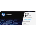 HP 94X Original Laser Toner Cartridge - Black - 1 Box