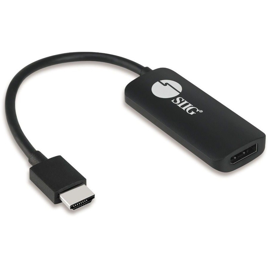 SIIG HDMI to DisplayPort 1.2 4K 60Hz Converter Adapter