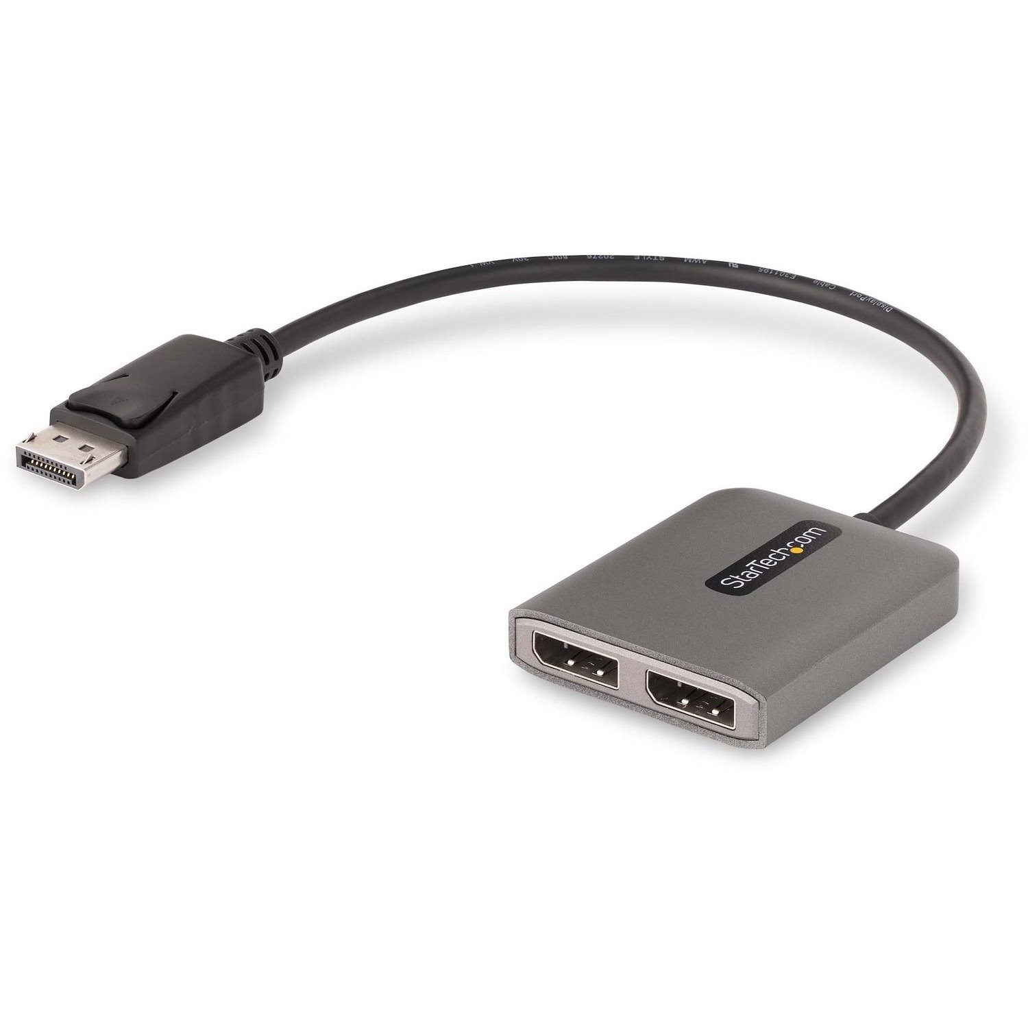 StarTech.com Dual-Monitor DisplayPort 1.4 Splitter, DisplayPort to 2x DP Multi-Monitor Adapter, Dual 5K 60Hz Computer MST Hub, Windows