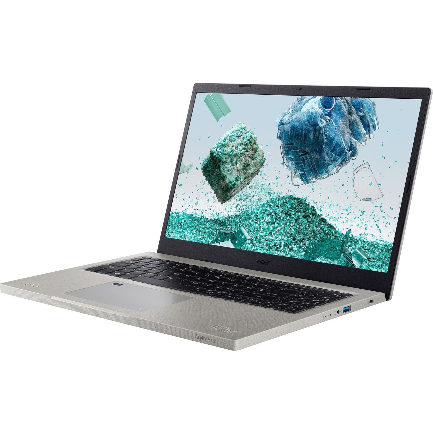Acer Aspire Vero AV15-52 AV15-52-712Q 15.6" Notebook - Full HD - Intel Core i7 12th Gen i7-1255U - 16 GB - 1 TB SSD - Cobblestone Gray