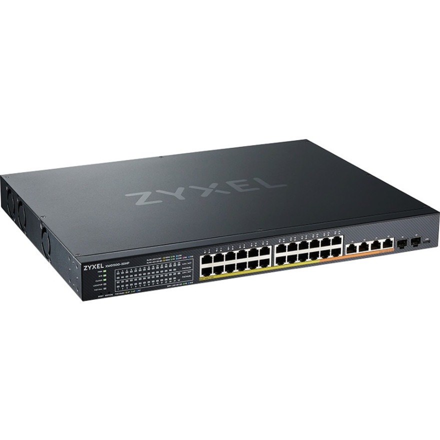ZYXEL XMG1930 XMG1930-30 28 Ports Manageable Ethernet Switch - 2.5 Gigabit Ethernet, 10 Gigabit Ethernet - 2.5GBase-T, 10GBase-T, 10GBase-X