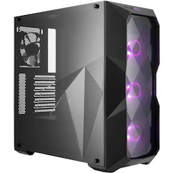 Cooler Master MasterBox TD500 Computer Case - ATX Motherboard Supported - Mid-tower - Steel, Plastic, Transparent - Black