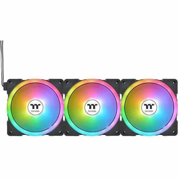 Thermaltake SWAFAN EX12 ARGB Sync PC Cooling Fan TT Premium Edition (3-Fan Pack) - 3 Pack