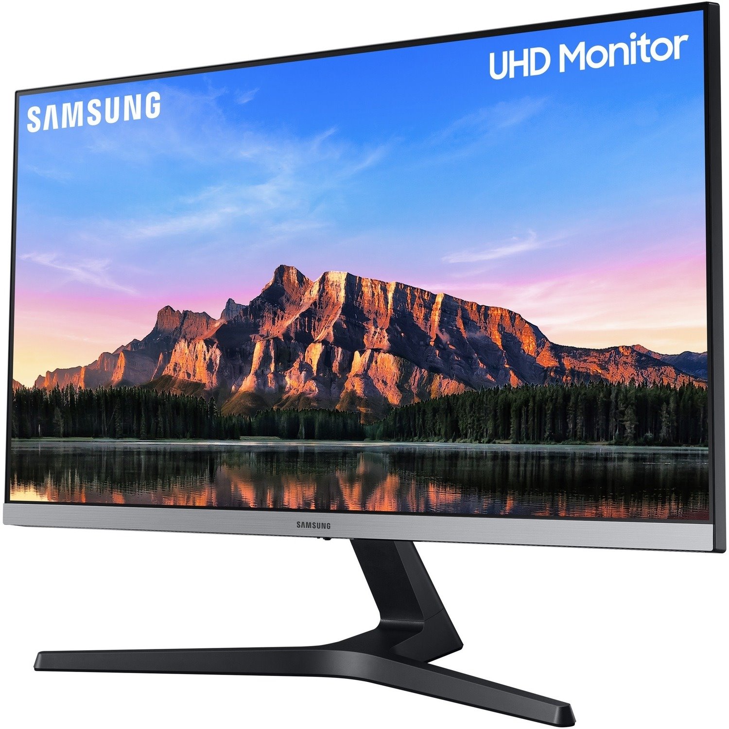 Samsung U28R550UQR 28" Class 4K UHD LCD Monitor - 16:9 - Dark Grey