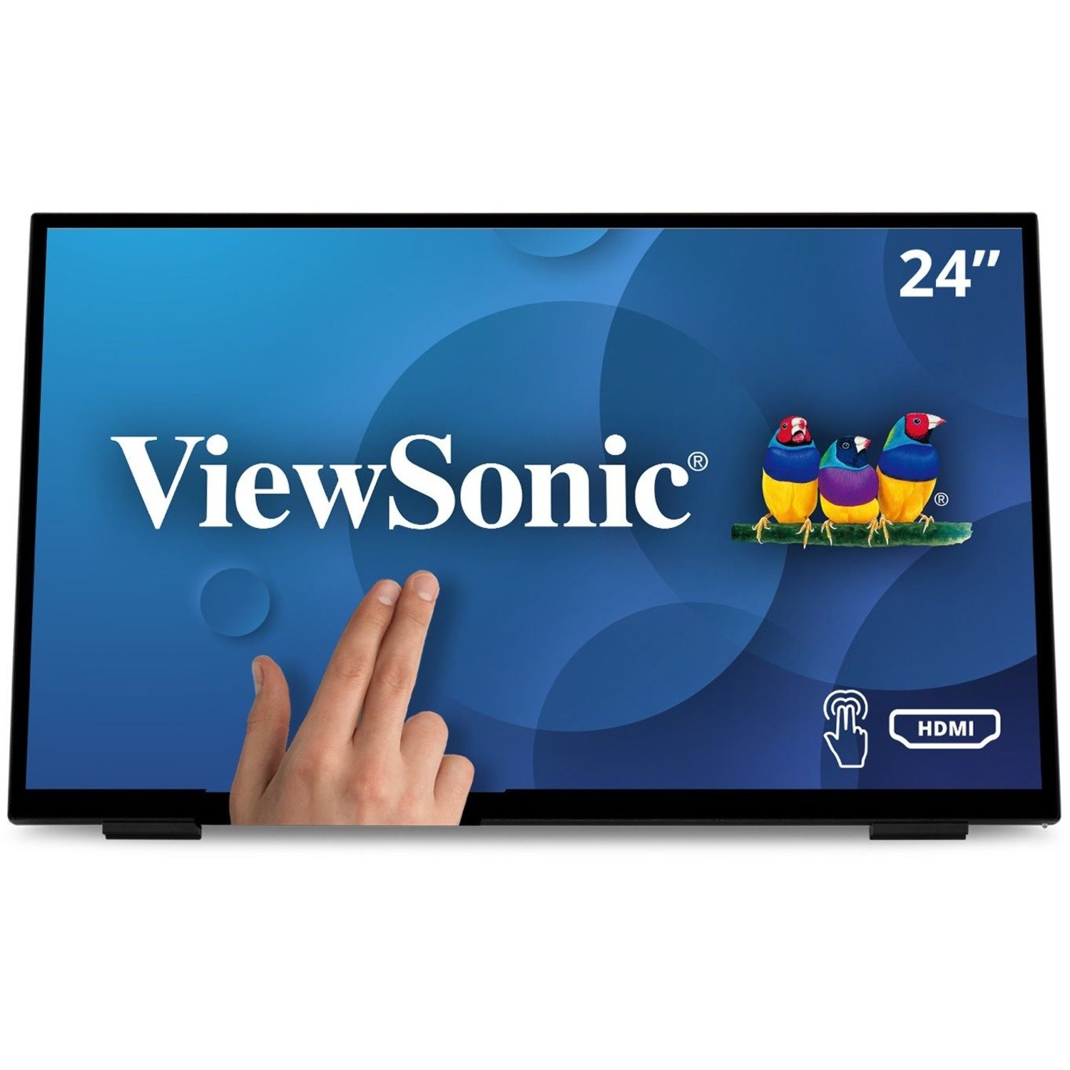 ViewSonic TD2465 24" Class LCD Touchscreen Monitor - 16:9 - 7 ms