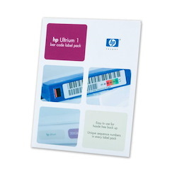 HPE Ultrium1 Bar Code label pack Tape Cartridge