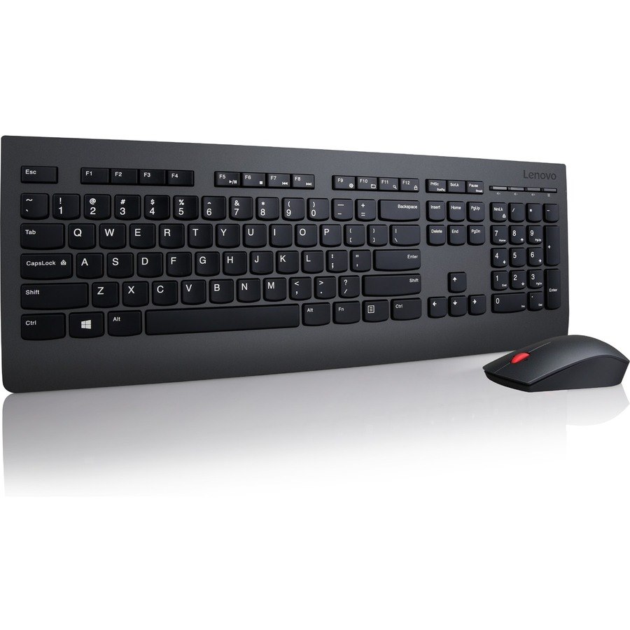 Lenovo - Open Source Professional Wireless Keyboard and Mouse Combo - US English