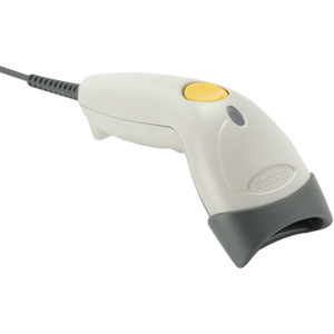 Zebra Symbol LS1203 Handheld Barcode Scanner - Cable Connectivity - White