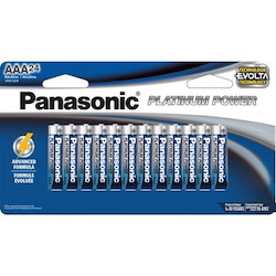 Panasonic Platinum Power Alkaline AAA 24-Pack