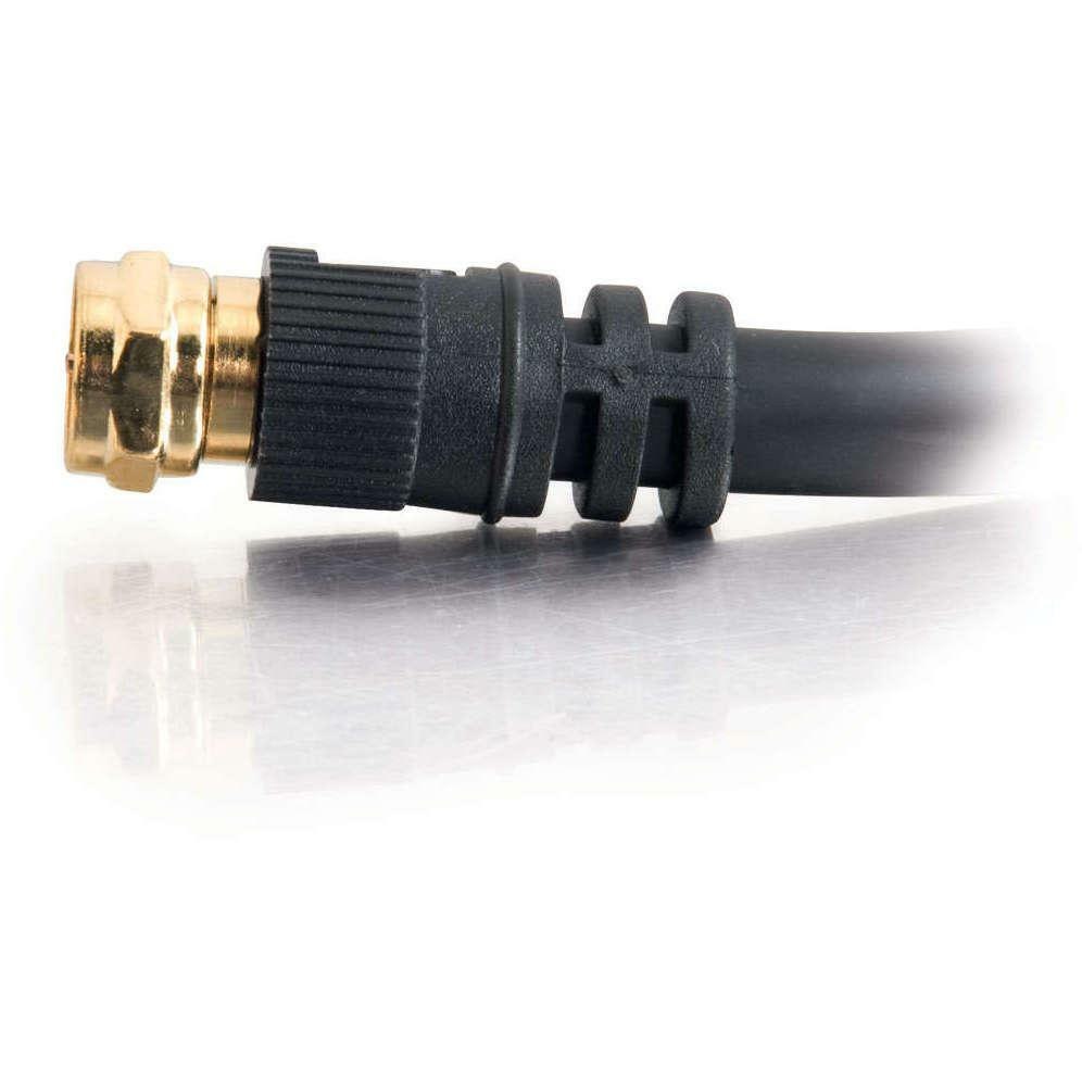 C2G 12ft Value Series F-Type RG6 Coaxial Video Cable