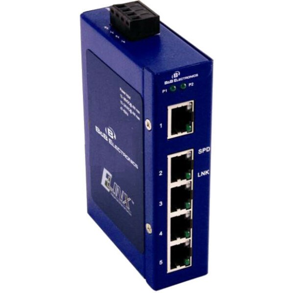 B+B SmartWorx Elinx ESW208-4MT-T Ethernet Switch