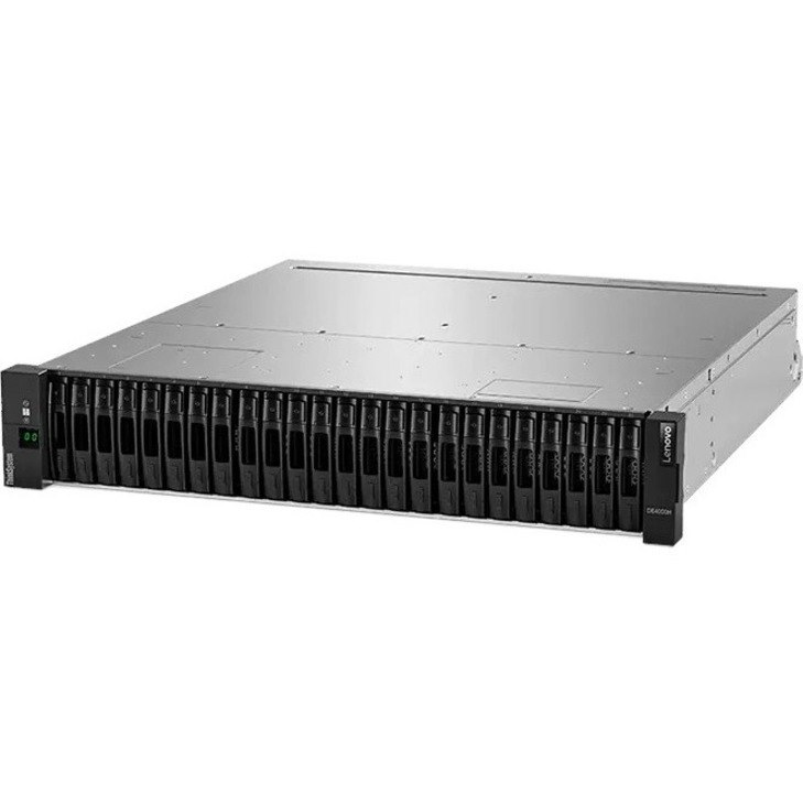 Lenovo ThinkSystem DE4000H 24 x Total Bays DAS/SAN Storage System - 2U Rack-mountable