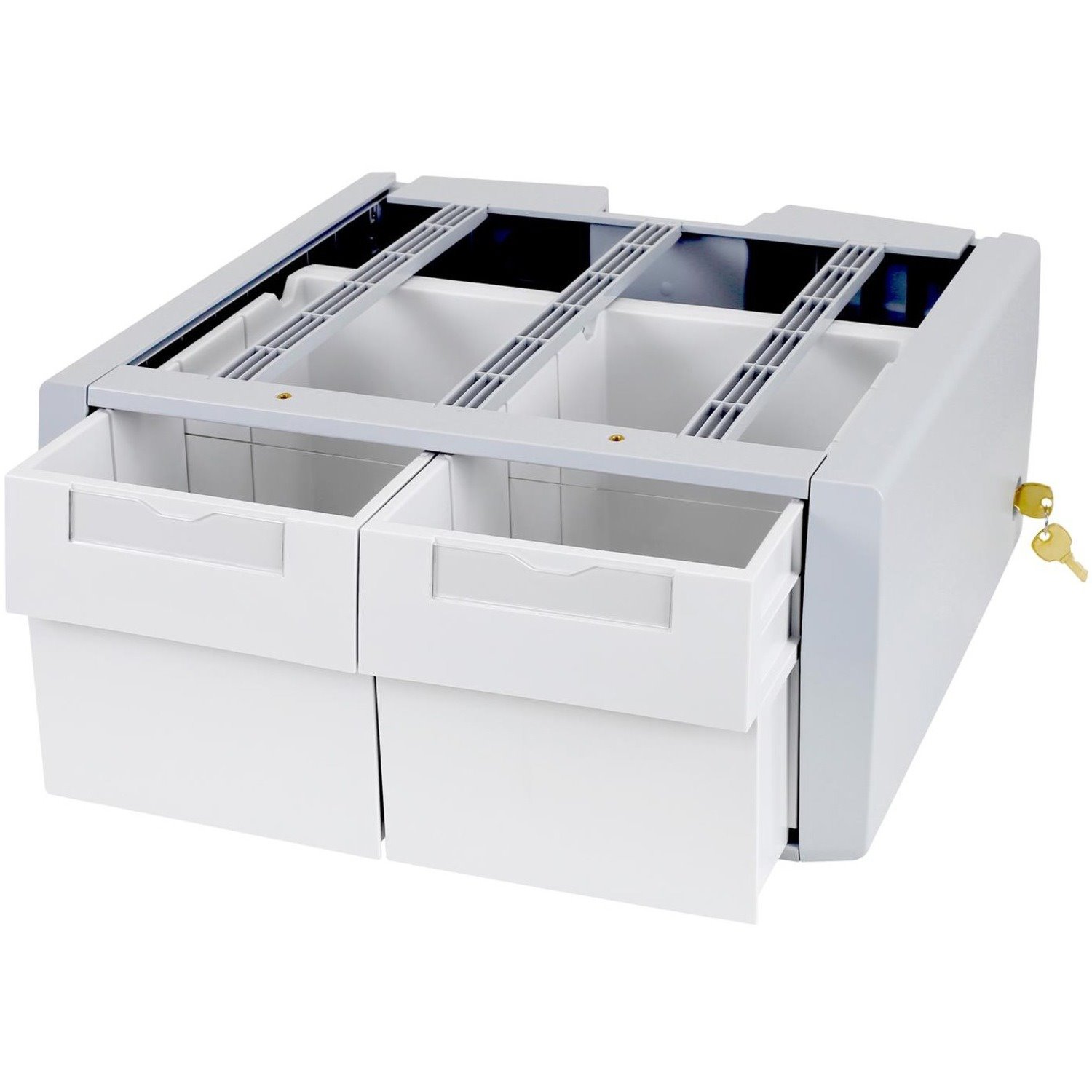 Ergotron SV Supplemental Storage Drawer, Double Tall