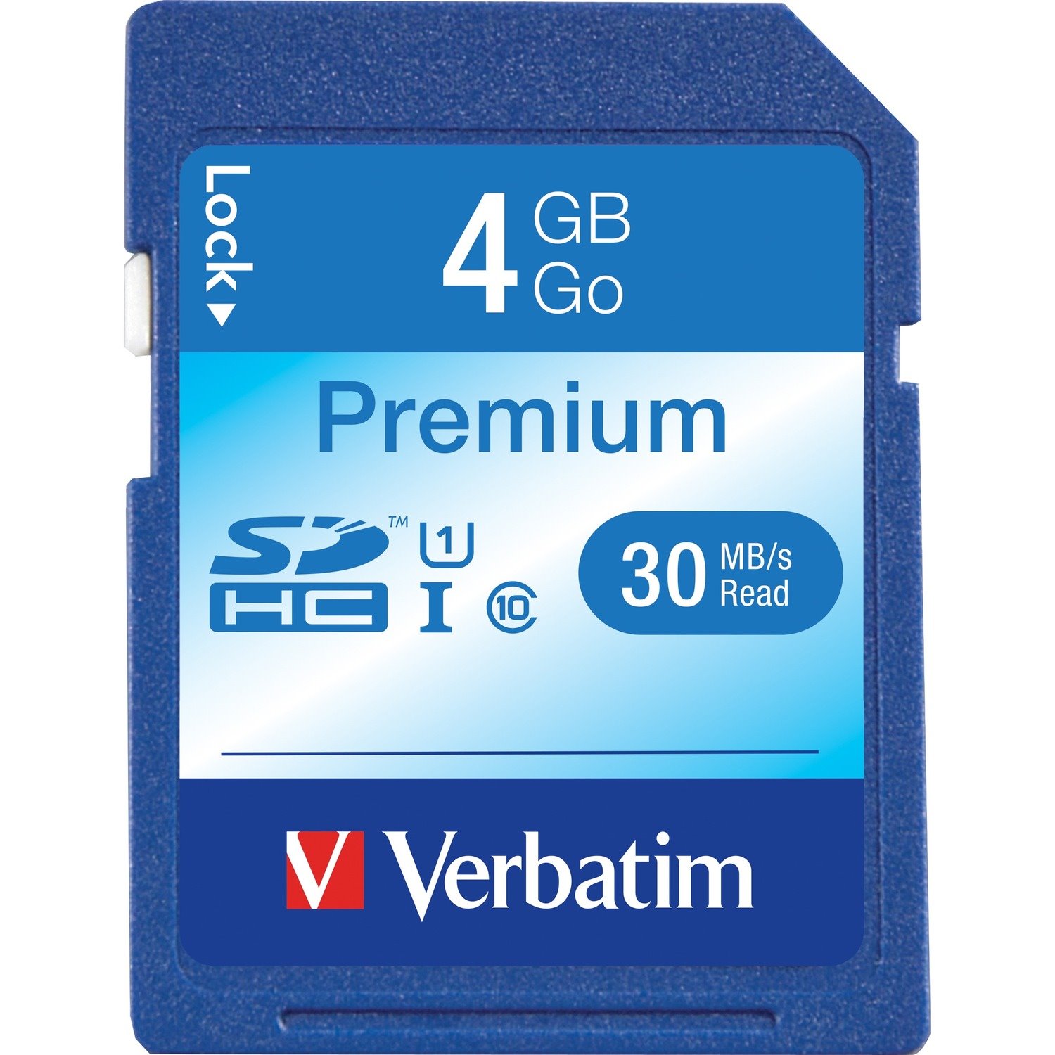 4GB Premium SDHC Memory Card, UHS-I U1 Class 10