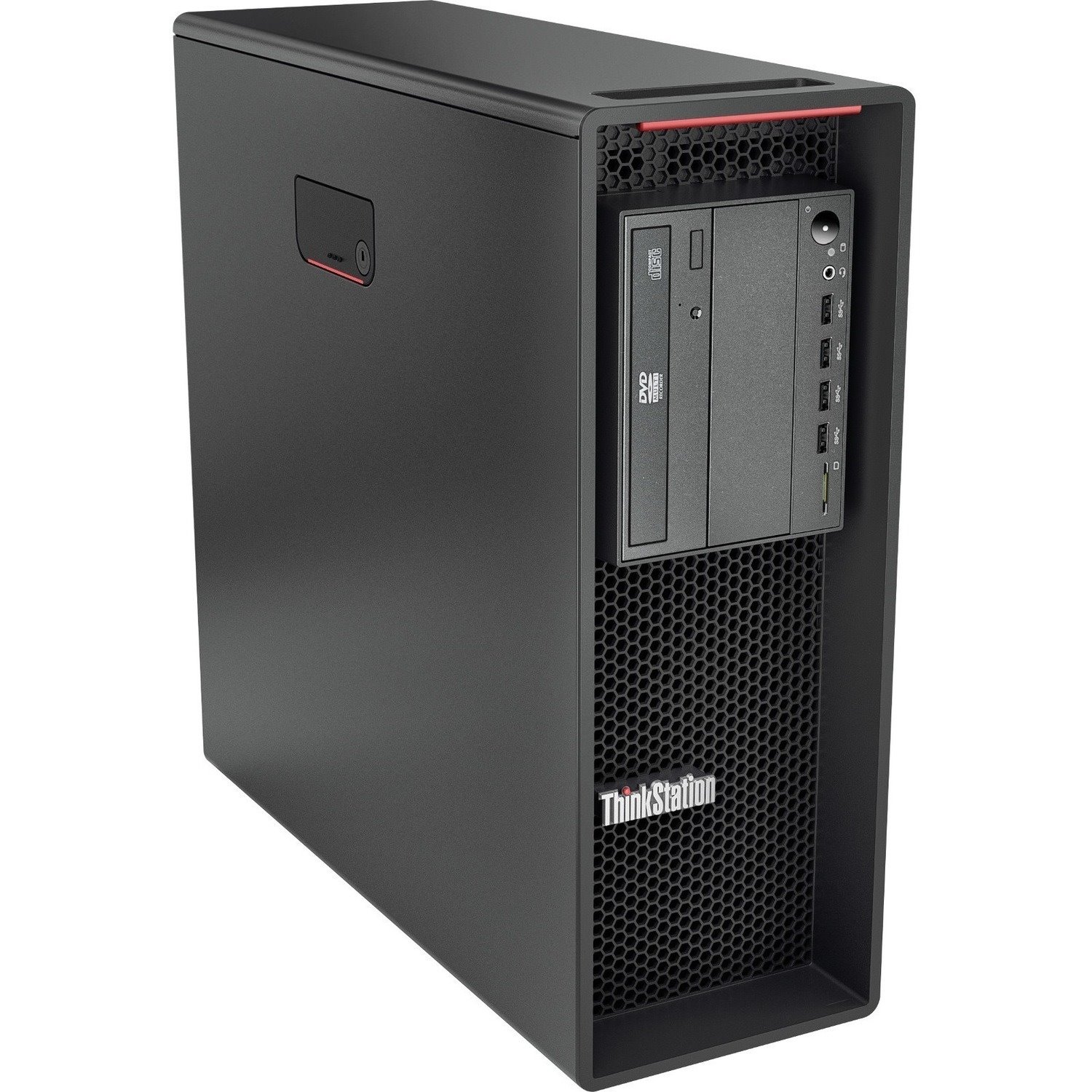 Lenovo ThinkStation P520 30BES0FY00 Workstation - 1 x Intel Xeon W-2123 - 16 GB - 2 TB HDD - 256 GB SSD - Tower