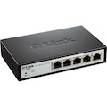 D-Link EasySmart DGS-1100 DGS-1100-05 5 Ports Manageable Ethernet Switch - Gigabit Ethernet - 10/100/1000Base-T