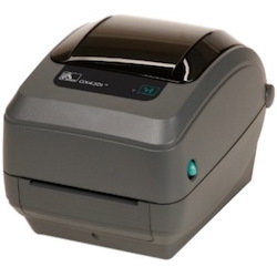 Zebra GX430t Desktop Thermal Transfer Printer - Monochrome - Label Print - Fast Ethernet - USB - Serial - With Cutter