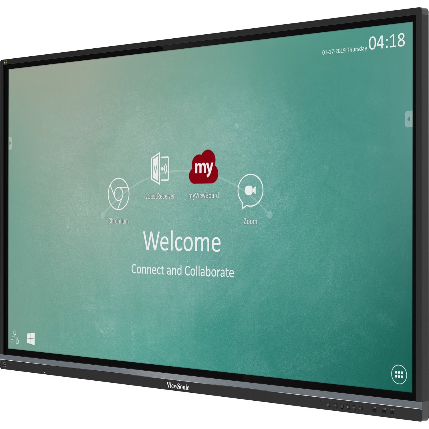 ViewSonic ViewBoard IFP7550-2EP 189.2 cm (74.5") LCD Touchscreen Monitor - 16:9 - 8 ms