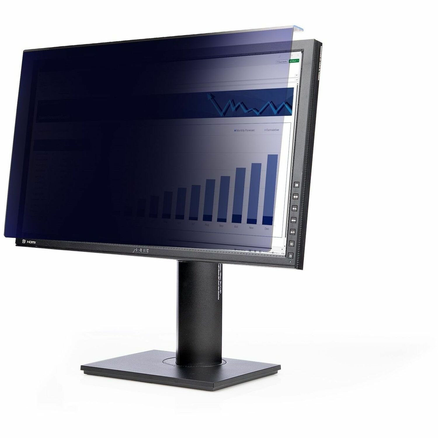 StarTech.com 24-inch 16:9 Computer Monitor Privacy Screen, Hanging Acrylic Filter, Monitor Screen Protector/Shield, +/- 30 Deg., Glossy