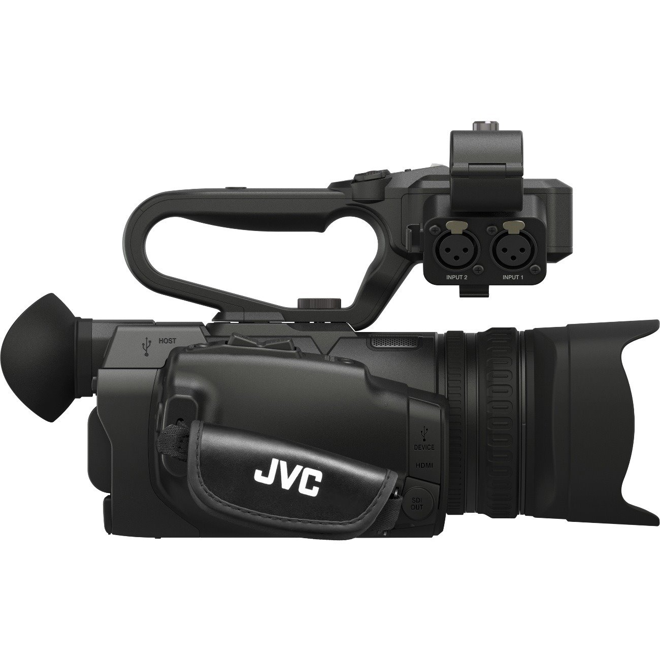 JVC Compact Handheld Camcorder with Integrated 12x Lens & Sports Overlays