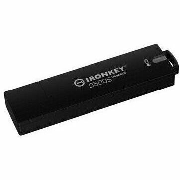 IronKey D500SM 8 GB USB 3.2 (Gen 1) Type A Rugged Flash Drive - XTS-AES, 256-bit AES - TAA Compliant