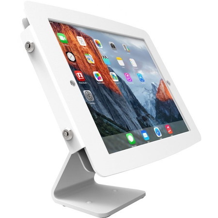 Compulocks iPad Pro 11" (1-4th Gen) Space Enclosure Rotating Counter Stand White