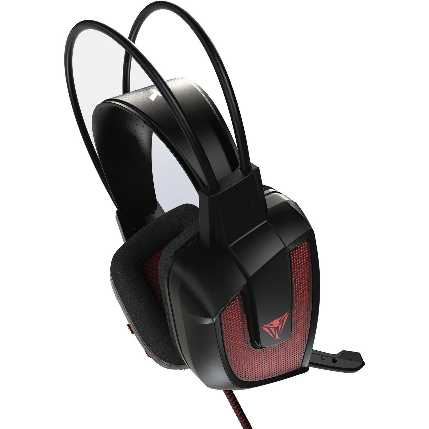 Patriot Memory Viper V360 Wired Over-the-head Headset - Black, Red