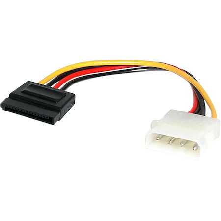 StarTech.com 6in 4 Pin LP4 to SATA Power Cable Adapter