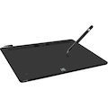 Adesso CyberTablet K10 Graphics Tablet - 5080 lpi - Cable - Black