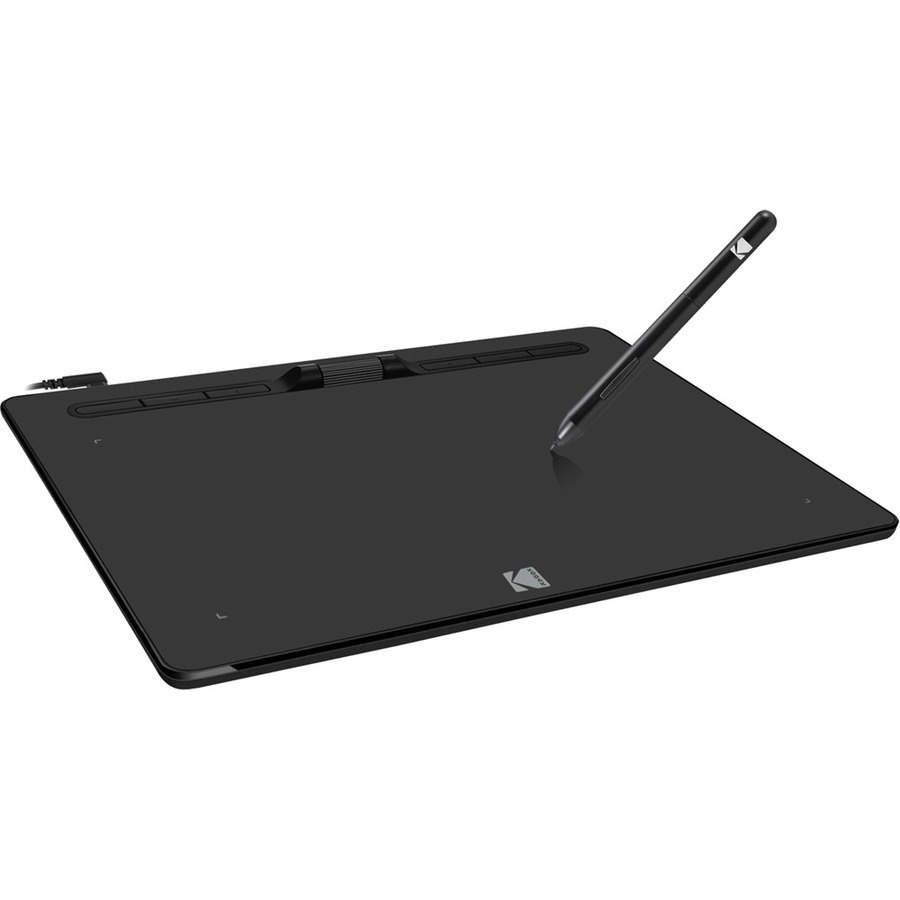Adesso CyberTablet K10 Graphics Tablet - 5080 lpi - Cable - Black
