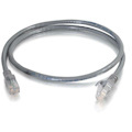 C2G 1 ft Cat6 Snagless UTP Unshielded Network Patch Cable (TAA) - Gray