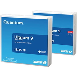 Quantum LTO-9 Tape Drive - 18 TB (Native)/45 TB (Compressed) - Black