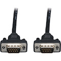 Eaton Tripp Lite Series Low-Profile VGA High-Resolution RGB Coaxial Cable (HD15 M/M), 3 ft. (0.91 m)