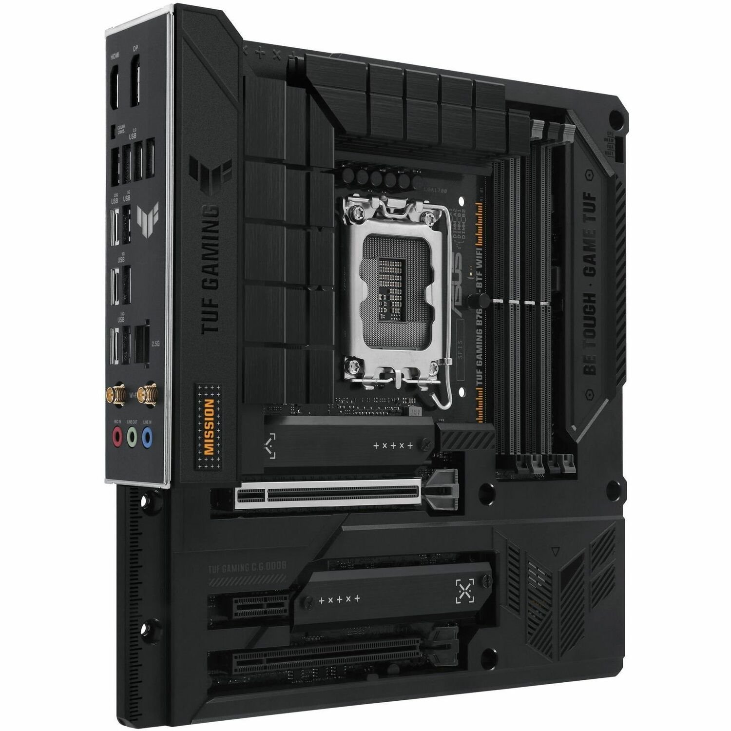 TUF GAMING B760M-BTF WIFI Gaming Desktop Motherboard - Intel B760 Chipset - Socket LGA-1700 - Micro ATX