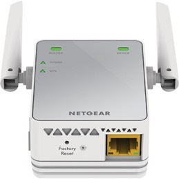 Netgear EX2700 IEEE 802.11n 300 Mbit/s Wireless Range Extender