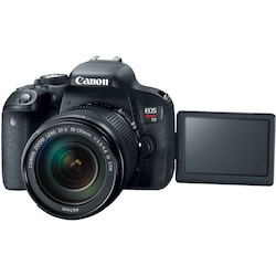 Canon EOS Rebel T7i 24.2 Megapixel Digital SLR Camera with Lens - 0.71" - 5.31"