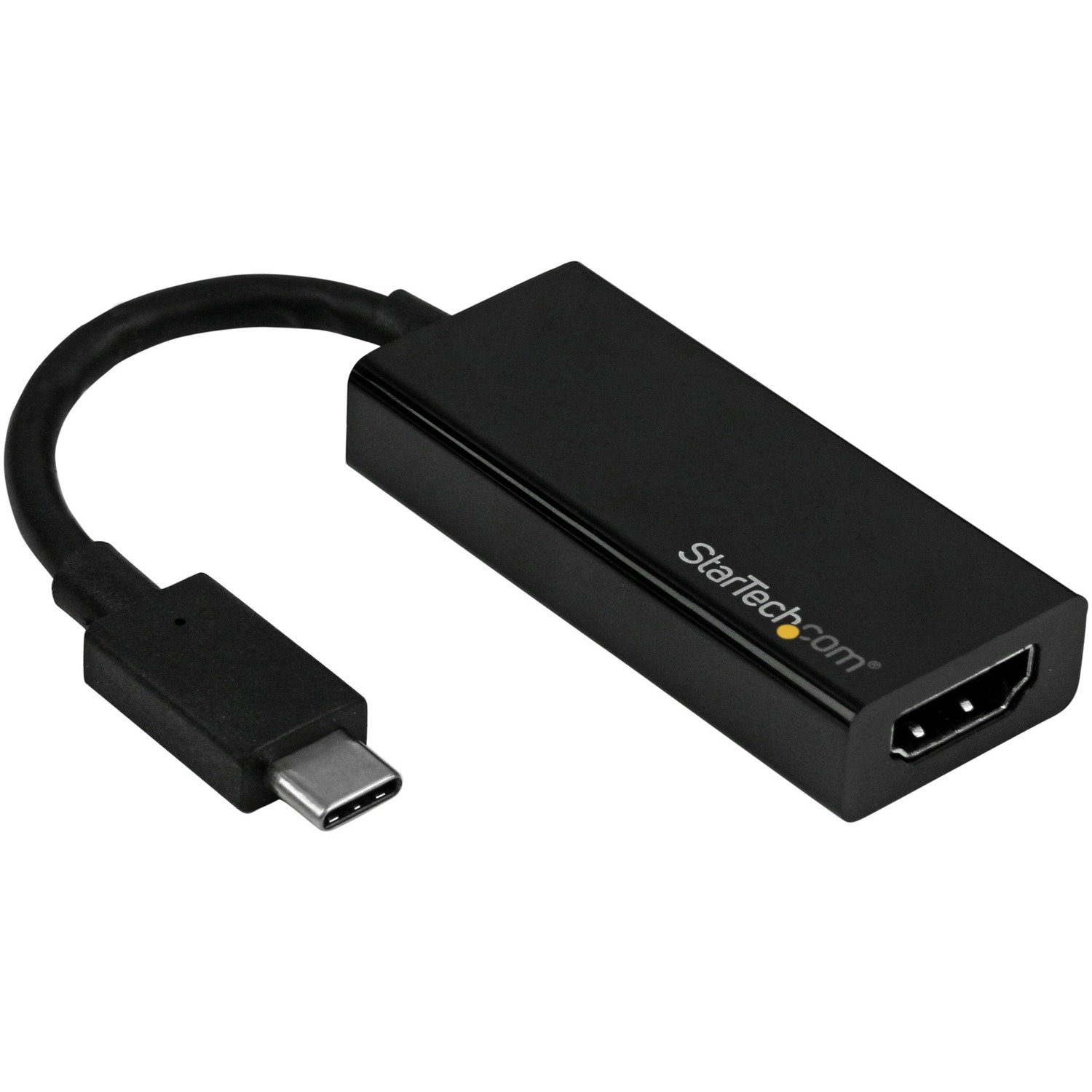 StarTech.com 9.40 cm HDMI/USB-C AV/Data Transfer Cable for Notebook, Projector, MacBook, Chromebook, Monitor, Audio/Video Device, TV - 1