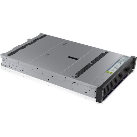Lenovo ThinkSystem SR665 7D2V100ANA 2U Rack Server - 1 x AMD EPYC 73F3 3.50 GHz - 32 GB RAM - 1.92 TB SSD - (1 x 1.92TB) SSD Configuration - Serial ATA, 12Gb/s SAS Controller