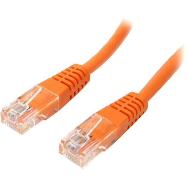 StarTech.com Startech Cat. 5E UTP Patch Cable - 15ft - 1 x RJ-45, 1 x RJ-45 - Category 5e Patch Cable Molded External - Orange