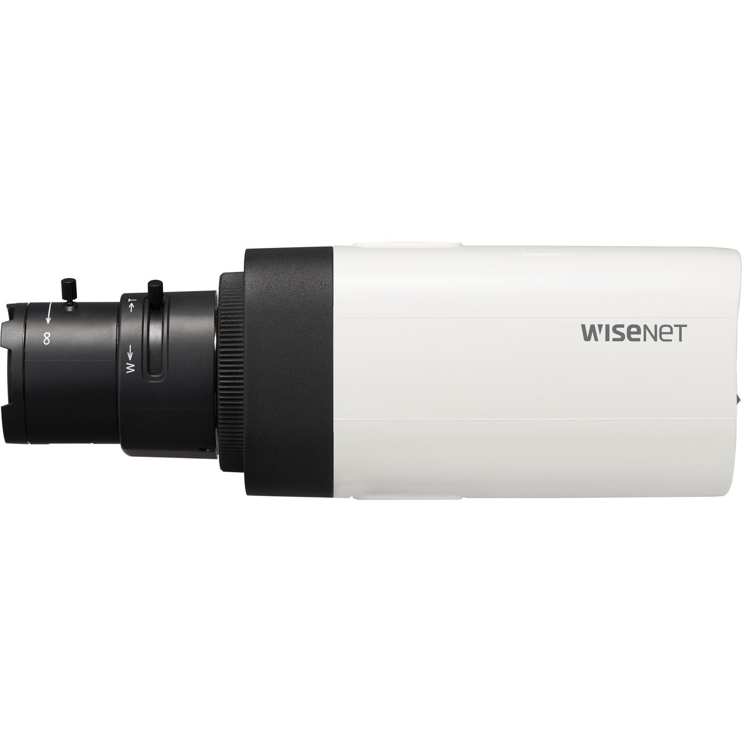 Wisenet HCB-7000A 4 Megapixel Indoor Surveillance Camera - Color - Box - Black, Ivory