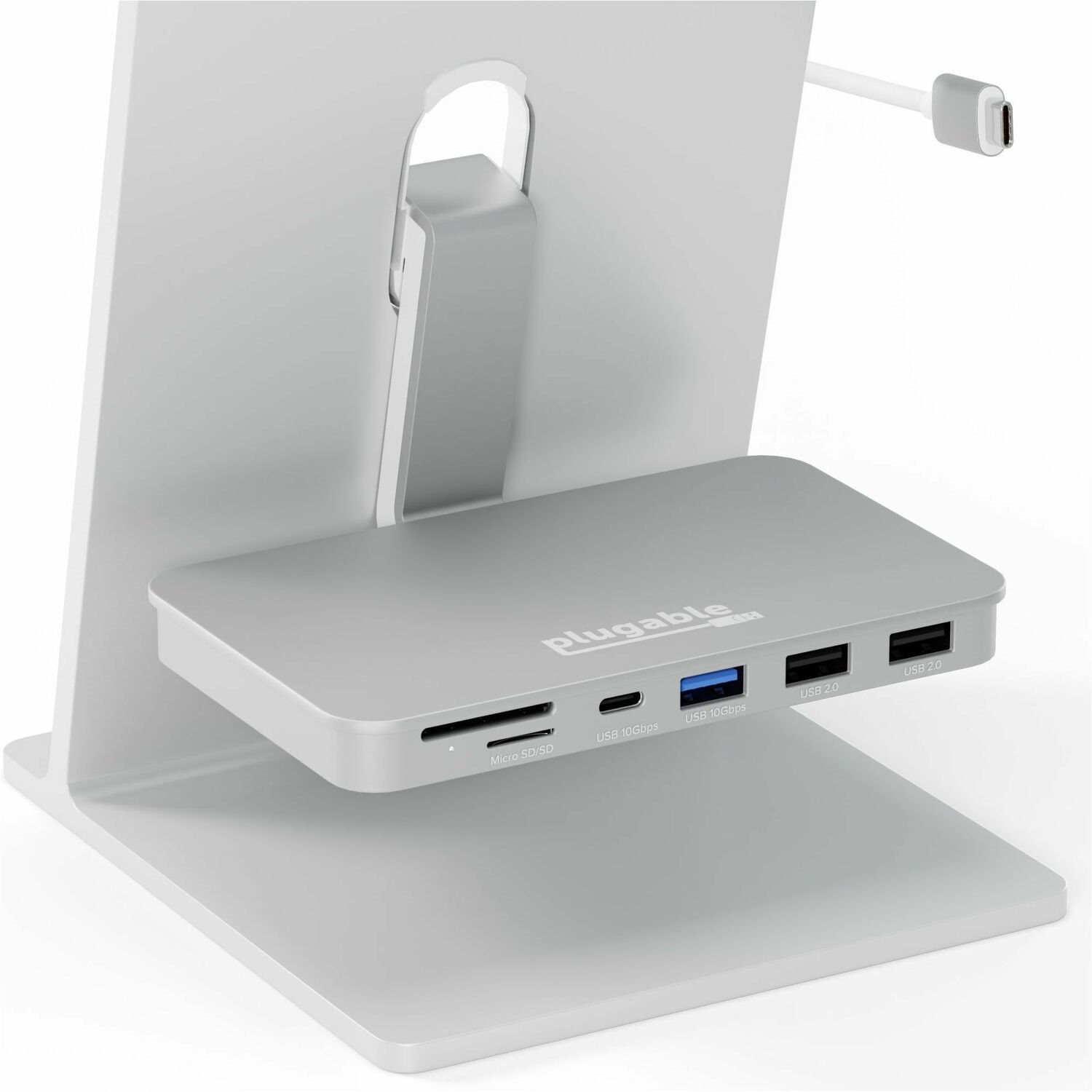 Plugable USB C Hub for iMac 24 Inch, 6-in-1 iMac USB Hub Multiport Adapter with 10Gbps