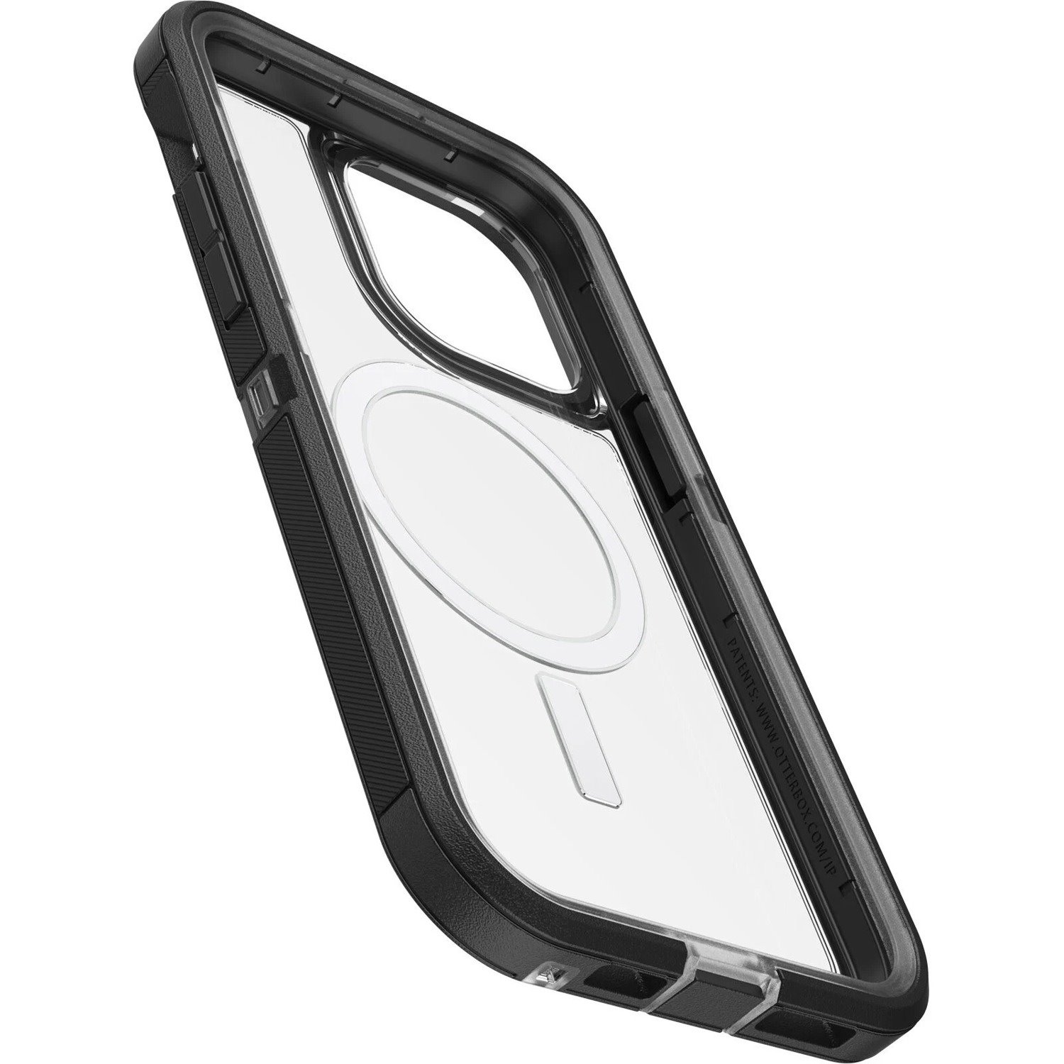 OtterBox Defender Series XT Rugged Carrying Case Apple iPhone 14 Pro Max Smartphone - Black Crystal (Clear/Black)