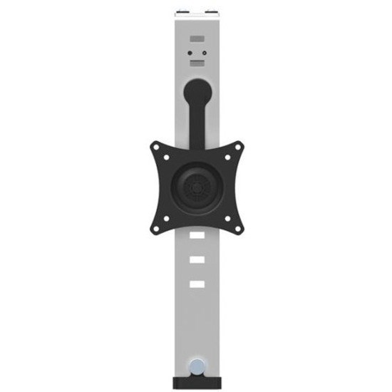  StarTech.com Cubicle Monitor Mount - Cubicle Wall Single Monitor Hanger - Up to 34 Inches VESA Mount Display - Height Adjustable Ergonomic Office Cubicle Hanging Flat Panel Hook & Clamp Bracket, 75 x 75 mm, 100 x 100 mm, -10 - 10, -10 - 10, 180, Silver