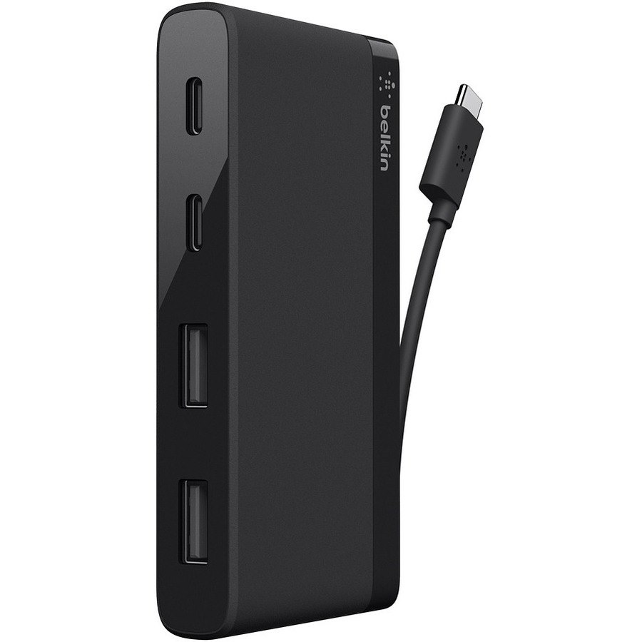 Belkin USB-C 4-Port Mini Hub (For Business / Bag & Label)