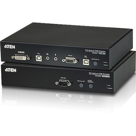 ATEN Long Distance DVI Optical KVM Extender-TAA Compliant