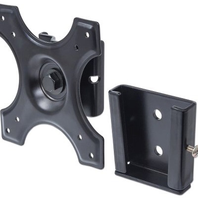 TV & Monitor Mount, Wall, Fixed, 1 screen, Screen Sizes: 10-32" , Black, VESA 75x75 to 100x100mm, Max 15kg, Lifetime Warranty