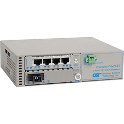 Omnitron Systems iConverter 4-Port T1/E1 Multiplexer