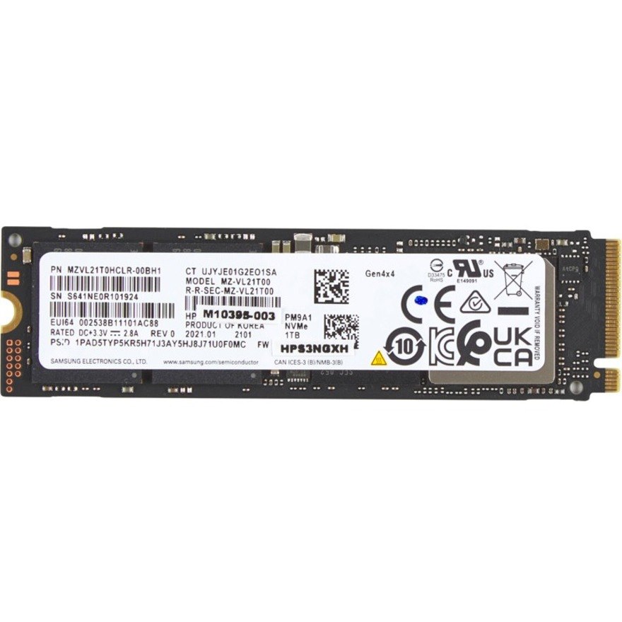 HP 1 TB Solid State Drive - M.2 2280 Internal - PCI Express NVMe (PCI Express NVMe 4.0 x4)