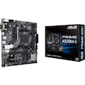 Asus Prime A520M-E Desktop Motherboard - AMD A520 Chipset - Socket AM4 - Micro ATX